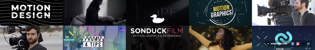 Sounduck motion design youtube